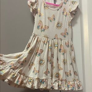 Posh Peanut Fiona Evil Eye Dress - 2T